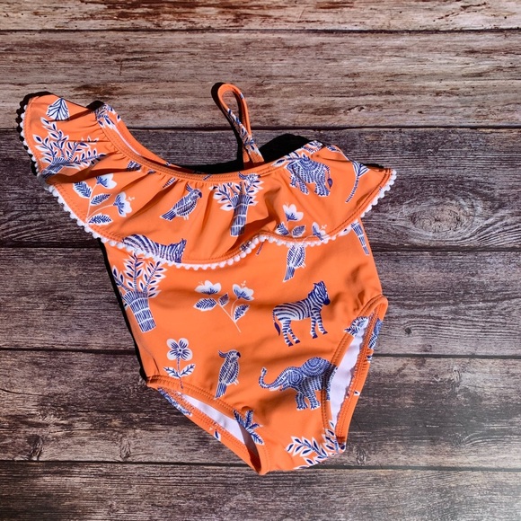Janie And Jack ~ Ruffle The Shoulder One Piece